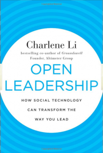 Open Leadership cover