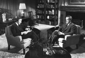 David Frost interviews Richard Nixon