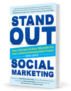 Stand Out Social Marketing cover