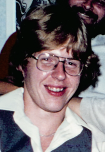 Dorky college senior, 1979